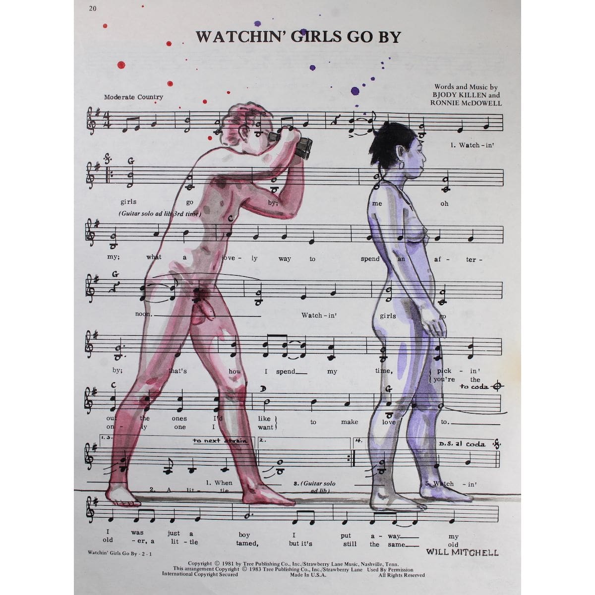 white-Watchin’ Girls Go By