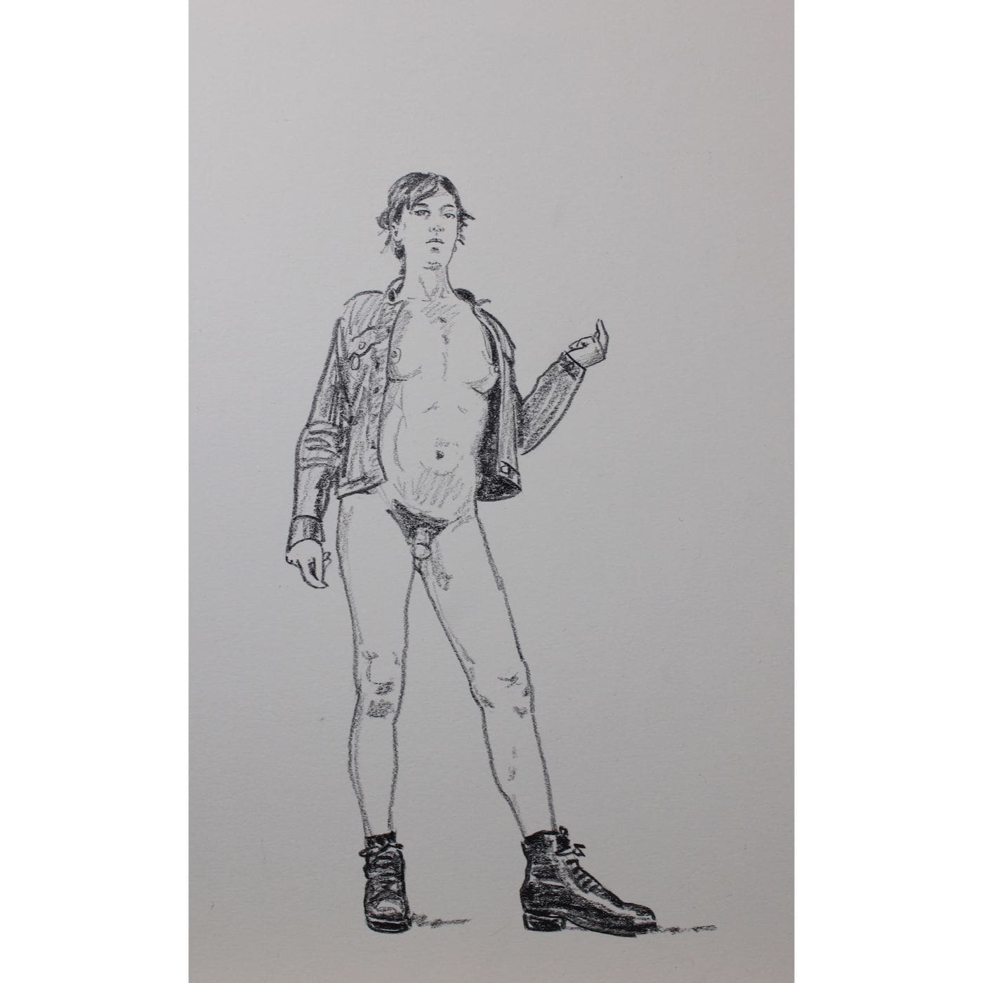 white-Jacket and boots 2