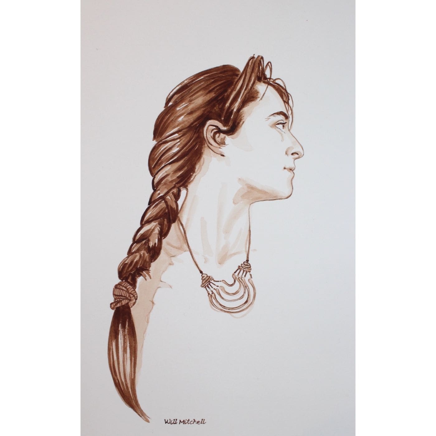 white-Daisy portrait 1