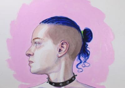 Pink and Blue