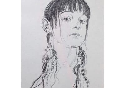 Feather Earrings 2