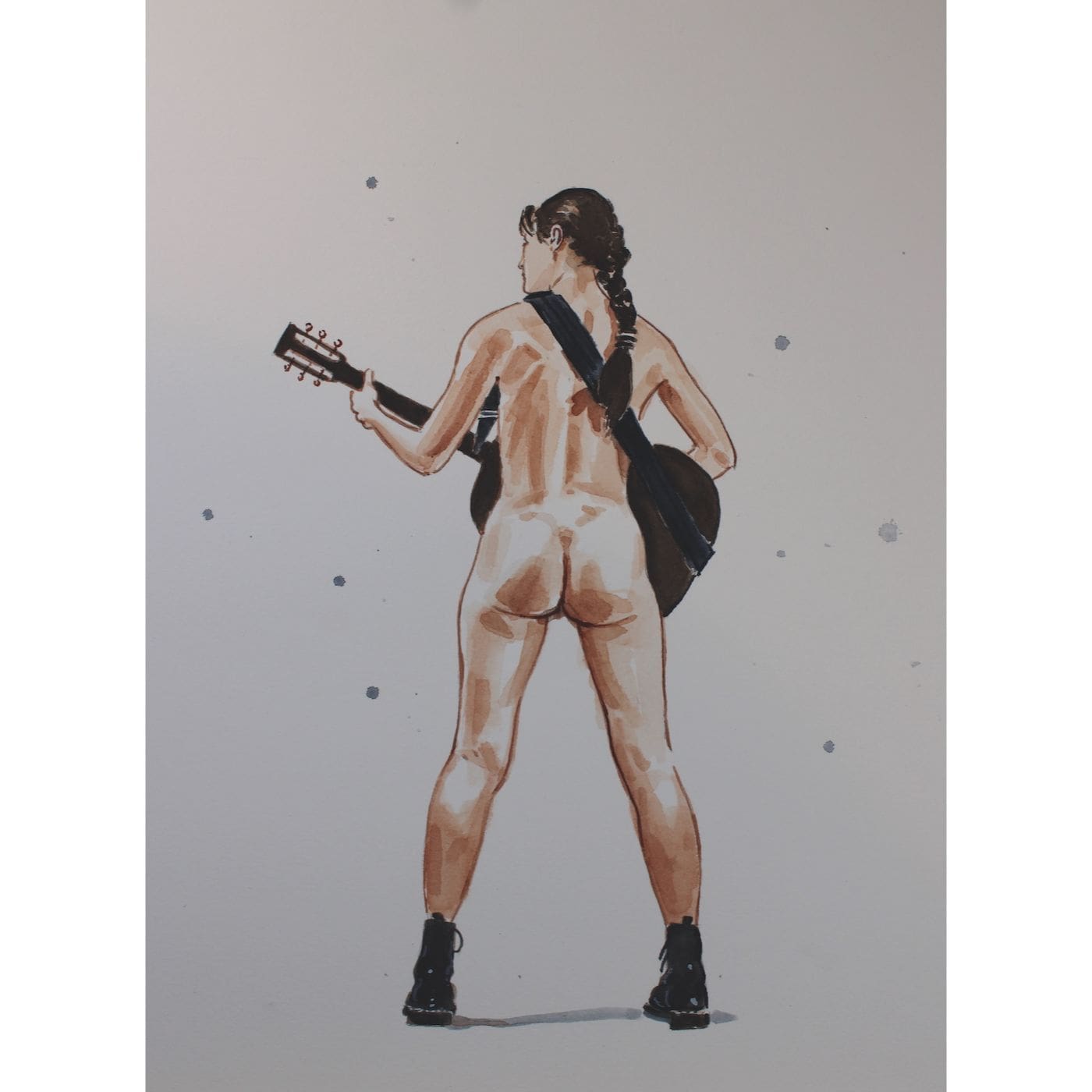 white-Guitar 1