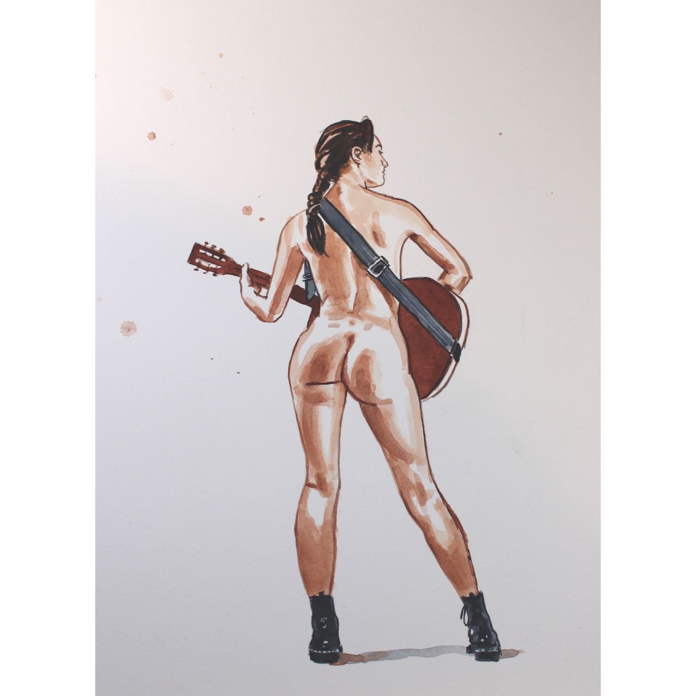white-Guitar 2